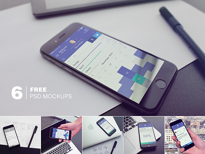 Thinkerr App + Free Mockups app free free mockups freebie freebies interface iphone6 mockups paper psd template ui