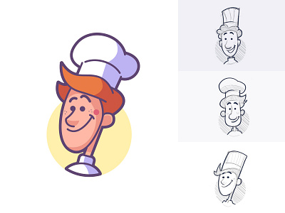 Sumli Character cartoon character characterdesign chef happy hat illustration mascot vector