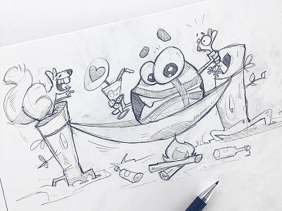 Sofia Dribbble Event ball characterdesign characters drawing event illustration mad pencil sketch sketchbook spovv