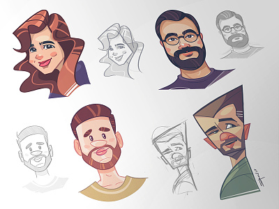 Social Avatars avatar caricature cartoon character coloring fun gift present process social socialavatar