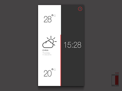 Weather & Time App animation app app animation china clean clean app interaction interaction design sun time ui ui ux ux weather weather app weather icon weather icons weatherandtime