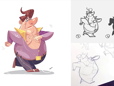 Train your skills today cartoon character characterdesign coloring dance fun illustration process salsa spovv tutorial video videotutorial