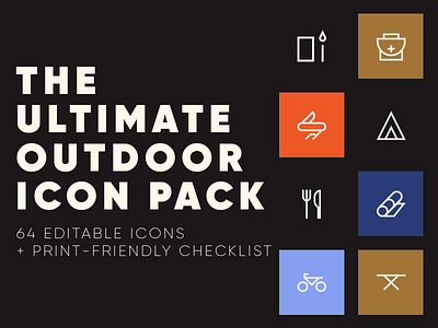 Outdoor Icon Pack design free freebies icon iconpack spovv