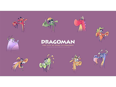 Dragoman Video Tutorial cartoon character characterdesign china coloring dragon drawing fun illustration process sketch spovv tutorial videotutorial
