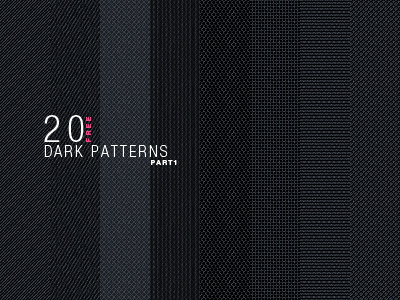 20 Dark patterns - 1