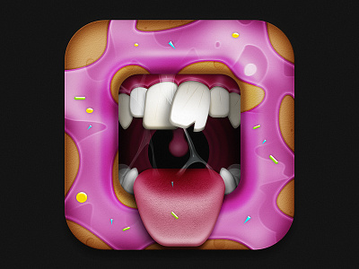 Tasty Donut donut icon tasty