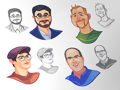 💘 Valentine's 20% discount avatar avatar design avatardesign character characterdesign discount discounts fun office sketch spovv