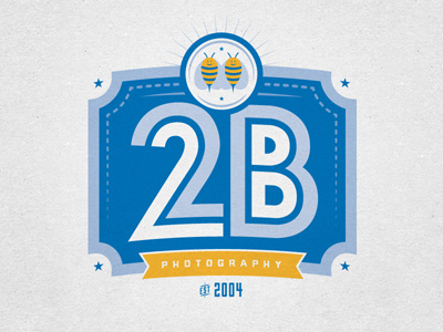Photography Logo banner blue logo photography yellow