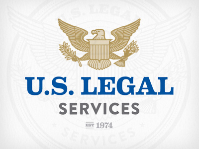 Law Identity blue eagle gold law legal logo
