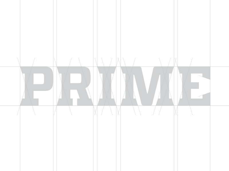 Prime Typography brand branding design identity logo type typography vector