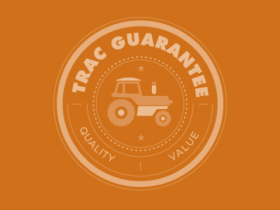 TRAC industrial logo novelty seal