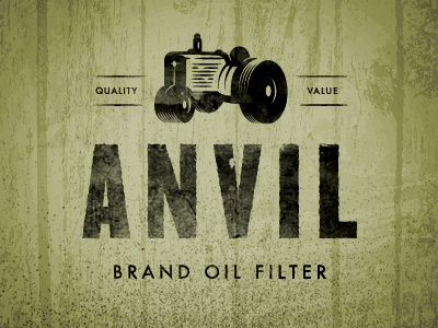 Anvil Logo automotive industrial tractor