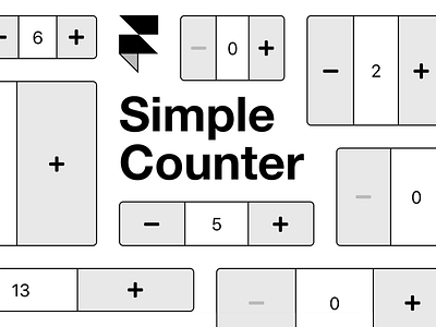 Simple Counter Component for Framer X