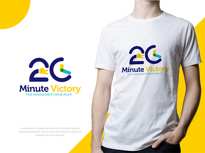 20 Minute Victory abstract logo brand identity creative logo design graphic design illustration logo logo design minimal logo