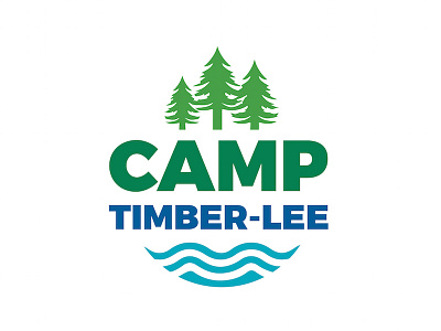 Camp Timber-lee branding camp camping christian design education outdoors