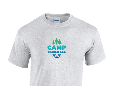Camp Timber-lee Gradient Tee branding camp camping t shirt tee tshirt wisconsin