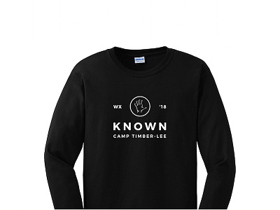 Known - winterXtreme Tee Design 2018 black camp christian event known program retreat theme youth