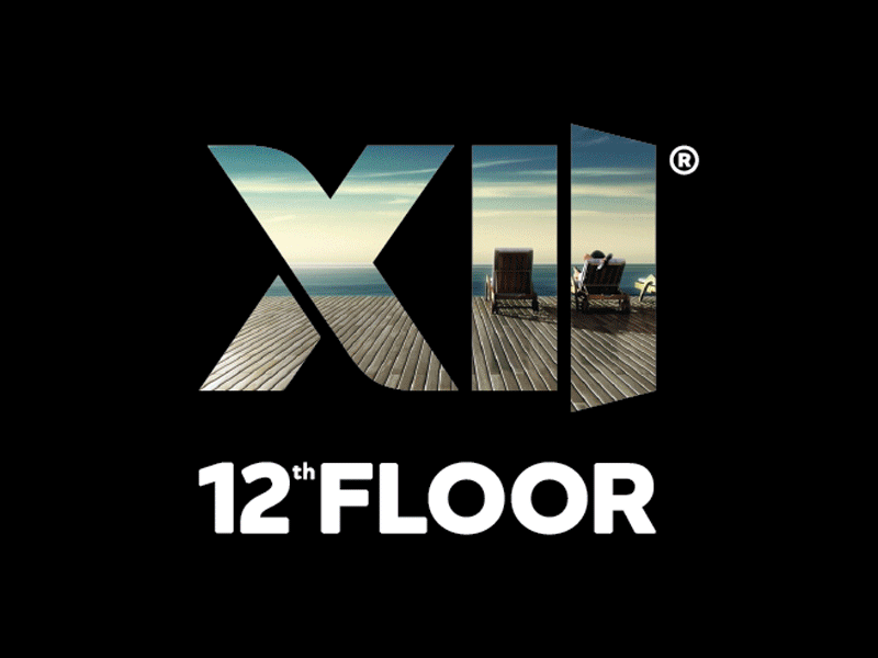 "12 Floor" Dynamic Logotype brand dynamic logo logotype