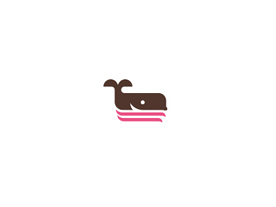 Cake-whale cake design identity illustration logo logotype mark symbol whale