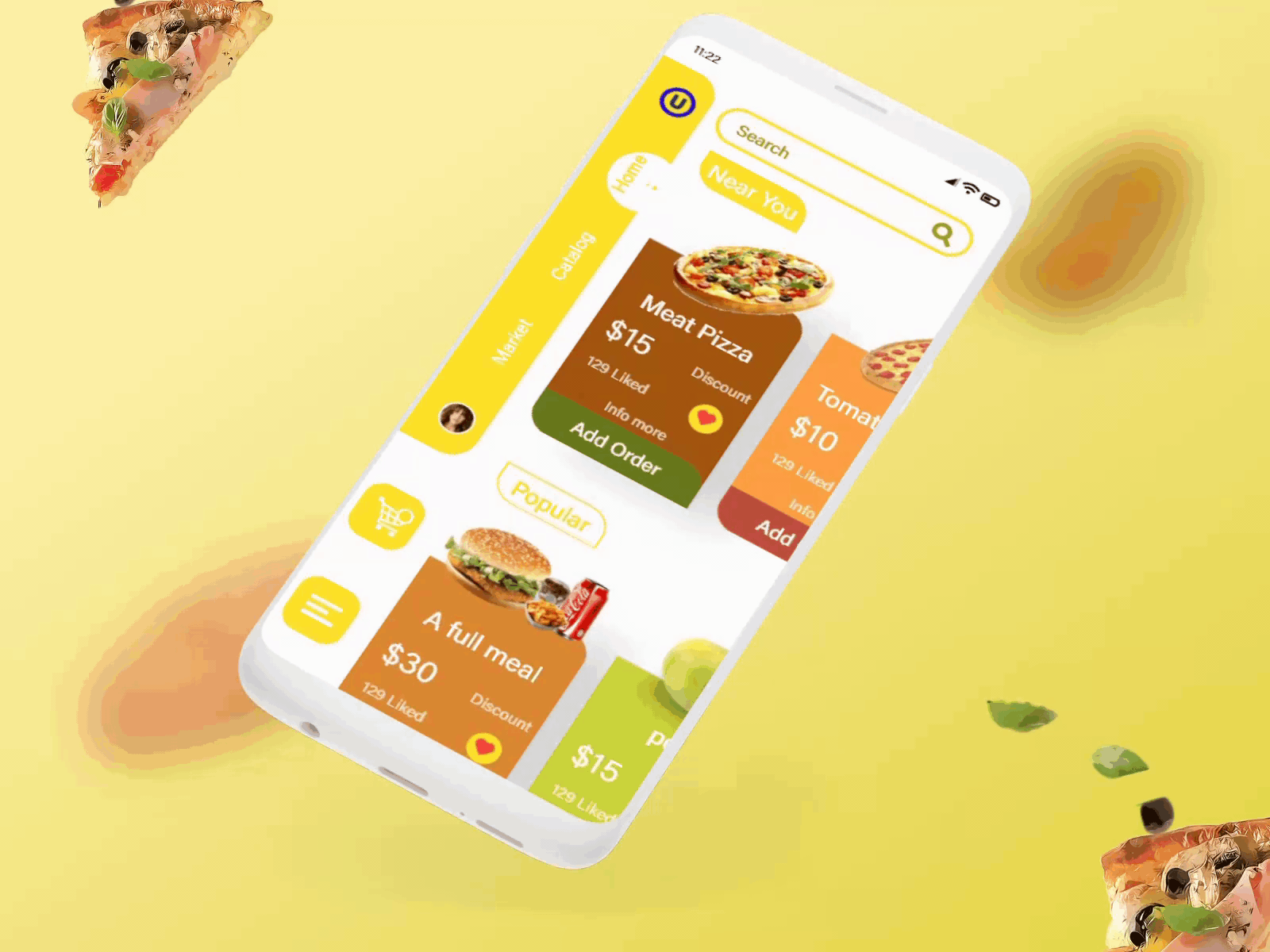 Food Delivery App (Animation) adobexd animation app app design design food app interaction interaction design interactive prototype ui ux ui design uidesign uiux user experience user interface design userinterface ux uxdesign uxui