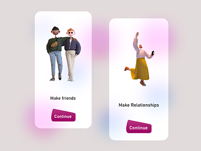 Onboarding App Design (3D illustration - Blur app) 3d illustration 3dillustration animation appdesign appdesigner design interaction interaction design interactive interface onboarding ui prototype ui ux ui design uidesign uiux user experience user interface design userinterface webdesig