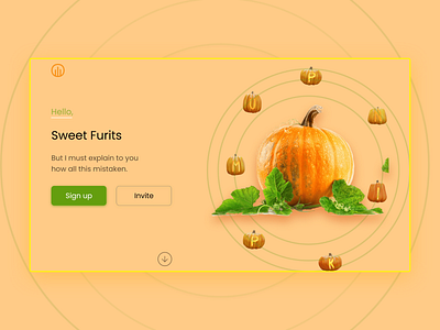 Fruits Website Design