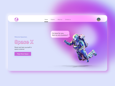 Space X Website Design