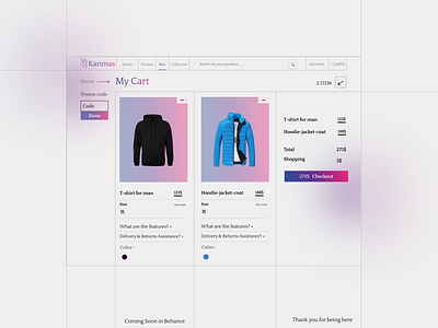 Fashion Website Design