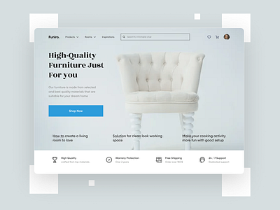 Furniture Website Design