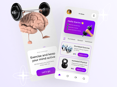 Fitness Store App