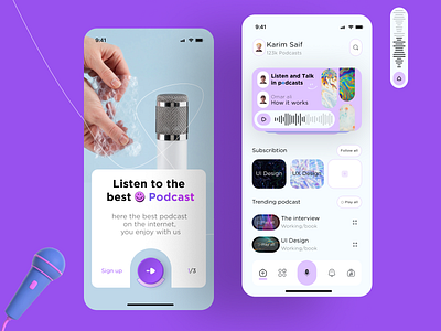 Podcast App @ Podcast App Design