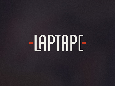 Laptape identity identity kickstarter laptape logo project