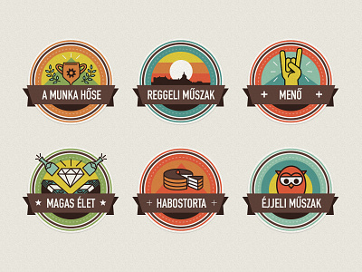 Kartyanaptar Badges app badge game