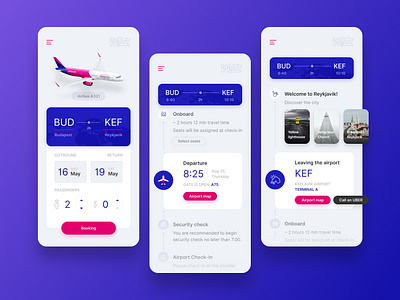 WIZZ App Concept