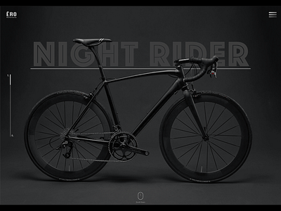 Night Rider | Landing Page design landing page ui ui design uidesign web web design webdesign website website design