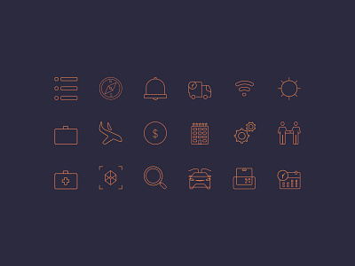 Icons dark icon design icon set icons illustrator ui