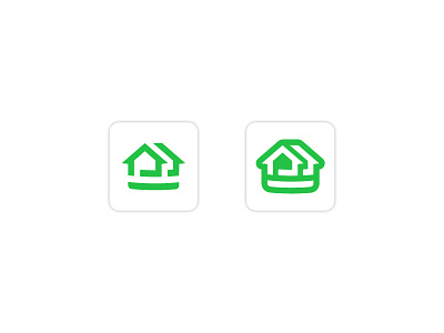 Opporvest Final Logo App application houses icon illustrator real estate sketch