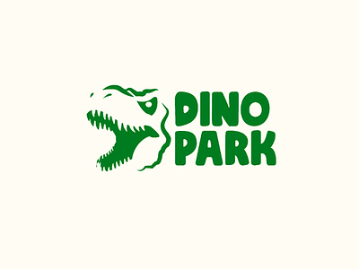 DINO PARK 50daylogochallenge amusementpark dailylogochallenge dinopark dinosaurthemed
