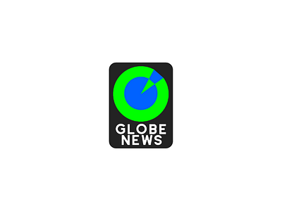GLOBE NEWS 50daylogochallenge dailylogochallenge day37 globenews logo newschannel