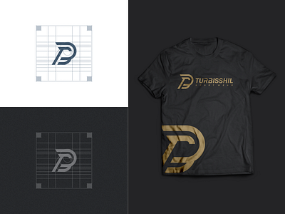 TURBISSHIL SPORT WEAR brand identity corporate design grid gym initial initial logo lettering logo logo design luxury monogram monogram logo monoline sportlogo sportwear tsihrt