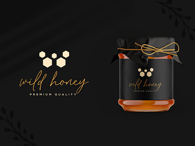 WLID HONEY 1 bee beelogo branding corporate design grid honey honeylogo illustration initial initial logo logo monogram monogramlogo ui