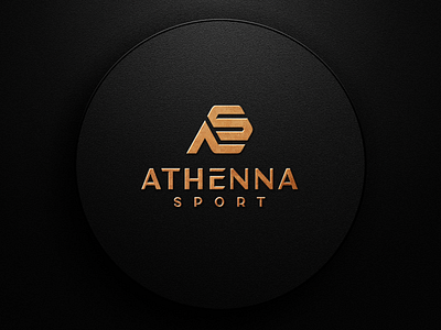 ATHENA SPORT asmonogram branding corporate design graphic design grid illustration initial initial logo logo monogram