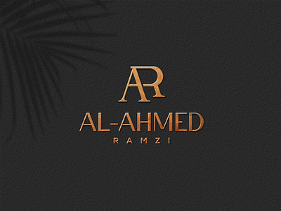 MONOGRAM (AR ) FOR AL-AHMED branding corporate design grid initial initial logo logo monogram