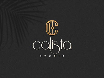 CALISTA STUDIO branding corporate design grid illustration initial initial logo logo monogram