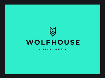 Wolfhouse Logo branding identity illustration lettering logo logotype monogram music symbol vector