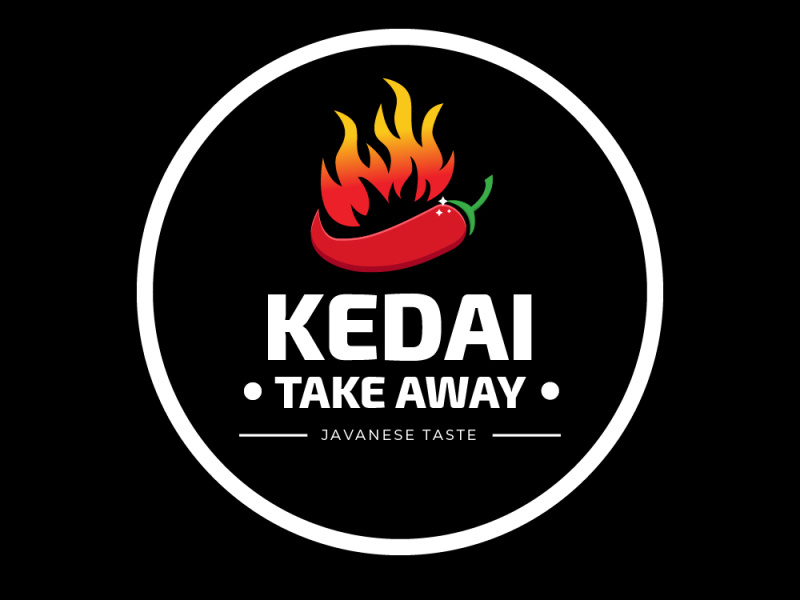LOGO KEDAI TAKEAWAY by Yoin Design Studio on Dribbble