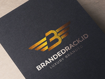 PHOTOREALISTIC MOCKUP LOGO - BRANDEDRACK.ID