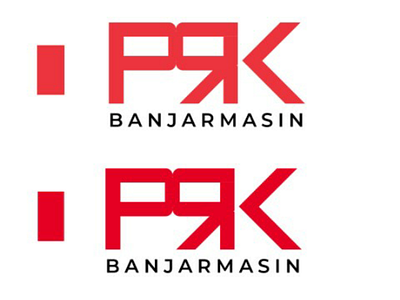 Logo Finish | PT. PRK BANJARMASIN graphic design logo logo costruction logo design logo minimalis logo modern minimalis modern