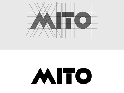 Redesign Logo Mito Mobile graphic design logo logo design logo redesign minimalis modern redesign
