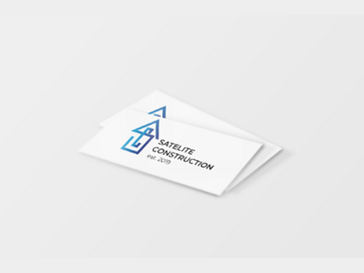 Business Card | Logo Satelite Construction